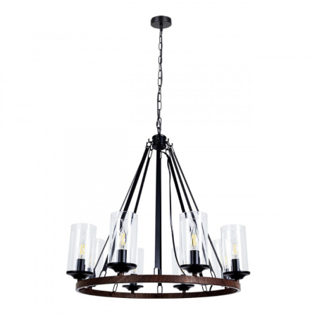 Люстры подвесные — Подвесная люстра ARTE Lamp A7014SP-8BK купить в  Люстры подвесные — Подвесная люстра ARTE Lamp A7014SP-8BK купить в
