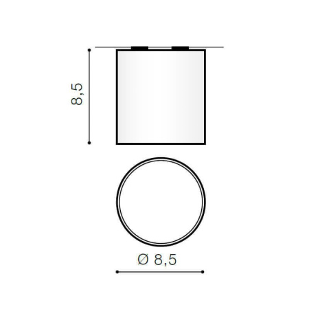 Потолочные светильники — Потолочный светильник Azzardo Mateo M AZ1456 купить в 