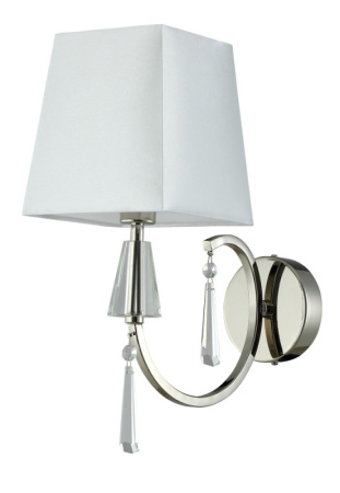 Настенные бра — Бра Crystal Lux MARSELA AP1 NICKEL купить в 