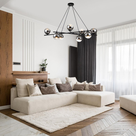 Люстры подвесные — Подвесная люстра Escada Balance 1119/8S Black купить в  Люстры подвесные — Подвесная люстра Escada Balance 1119/8S Black купить в