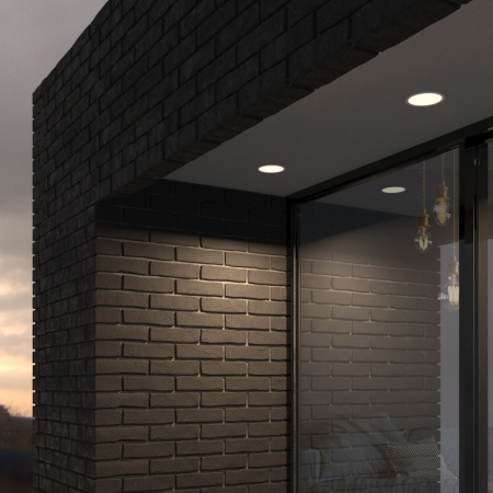 Встраиваемые уличные светильники — Встраиваемый уличный светильник Elektrostandard Light LED 3005 (35160/U) белый 18W купить в 