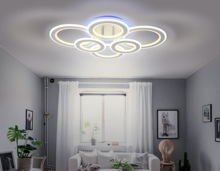 Люстры накладные — Накладная люстра Ambrella Light FA8808 купить в  Люстры накладные — Накладная люстра Ambrella Light FA8808 купить в