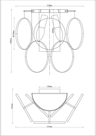 Потолочные светильники — Бра Moderli Classic V9031-2W купить в 