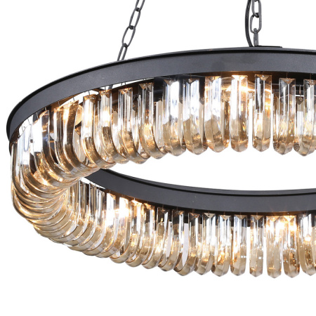 Люстры подвесные — Подвесная люстра DeLight Collection KR0295P-8 black купить в 