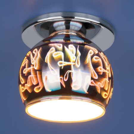 Встраиваемые точечные светильники — Встраиваемый светильник Elektrostandard 1102 G9 SL зеркальный купить в 