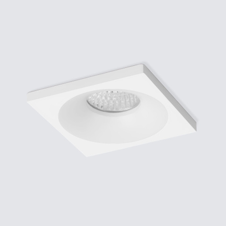 Встраиваемые точечные светильники — Встраиваемый светильник Elektrostandard 15271/LED 3W WH белый купить в 