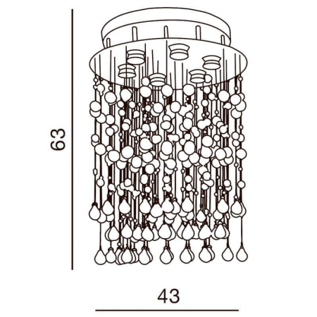 Люстры подвесные — Подвесная люстра Azzardo Comet AZ0269 купить в  Люстры подвесные — Подвесная люстра Azzardo Comet AZ0269 купить в