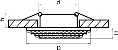 Встраиваемые точечные светильники — Встраиваемый светильник Lightstar 011976 купить в  Встраиваемые точечные светильники — Встраиваемый светильник Lightstar 011976 купить в
