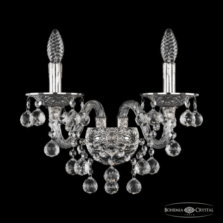 Настенные бра — Бра Bohemia Ivele Crystal 16109B/2/165/XL Ni купить в 