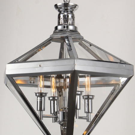 Люстры подвесные — Подвесная люстра DeLight Collection KM0074P-4 chrome купить в 