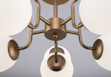 Люстры на штанге — Люстра на штанге Maytoni MOD221PL-10G купить в 