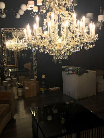 Потолочные люстры — Подвесная люстра Artglass Maria Terezia 5 Vachtle CE купить в 