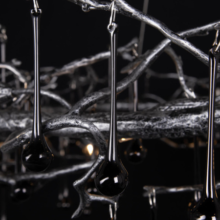 Люстры подвесные — Подвесная люстра LOFT IT 10068/1000 BK купить в 