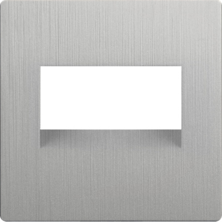 Клавиши. Накладки — Клавиша Werkel WL09-RJ45+RJ45-CP серебряный рифленый купить в 