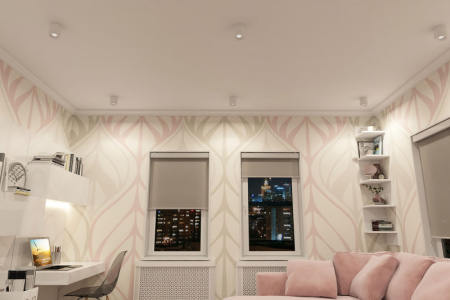 Накладные точечные светильники — Накладной светильник Denkirs DK3090-WH+CH купить в 