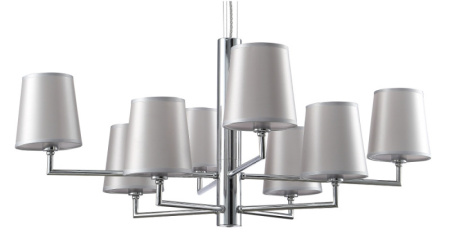 Люстры подвесные — Подвесная люстра Crystal Lux AZUL SP8 CHROME купить в 