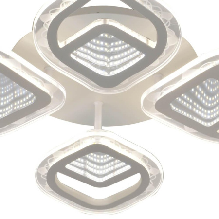 Потолочные люстры — Потолочная светодиодная люстра Seven Fires Дайано SF7043/4C-CR купить в 