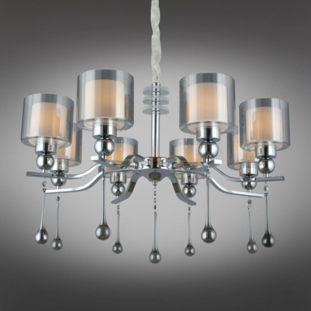 Люстры подвесные — Подвесная люстра Omnilux OML-56003-08 купить в 