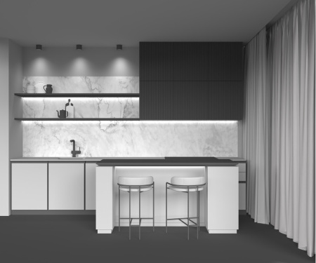 Накладные точечные светильники — Накладной светильник Maytoni Technical C064CL-01-15W3K-D-RD-B купить в 