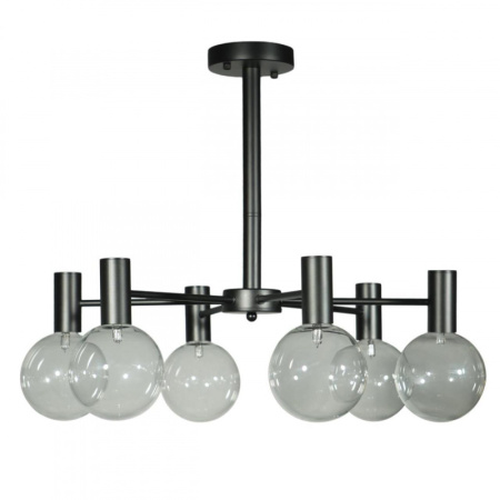Люстры на штанге — Люстра на штанге LOFT IT 10045/6 Black купить в  Люстры на штанге — Люстра на штанге LOFT IT 10045/6 Black купить в