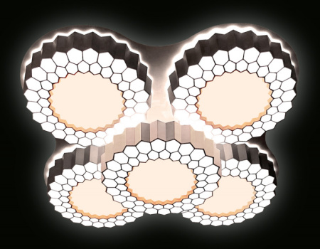 Люстры накладные — Накладная люстра Ambrella Light FH13/5 WH 160W D550*550 купить в  Люстры накладные — Накладная люстра Ambrella Light FH13/5 WH 160W D550*550 купить в