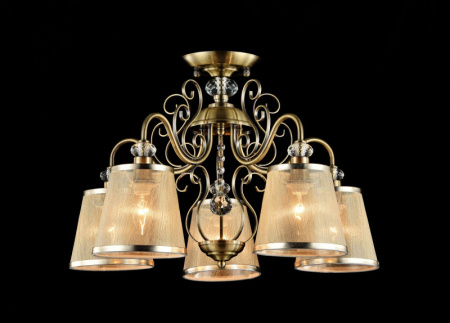 Люстры подвесные — Подвесная люстра Freya FR2405-PL-05-BZ купить в 