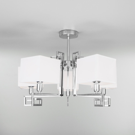 Люстры на штанге — Люстра на штанге Eurosvet 60115/5 хром купить в 