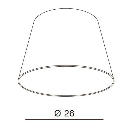 Плафоны и абажуры — Абажур Azzardo Shade ZF 26 AZ2601 купить в 