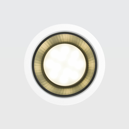 Накладные точечные светильники — Накладной светильник Elektrostandard 1070 GX53 WH/BK белый/черный купить в 