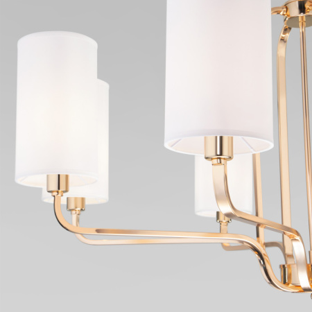 Люстры подвесные — Подвесная люстра Eurosvet 60128/8 золото купить в 