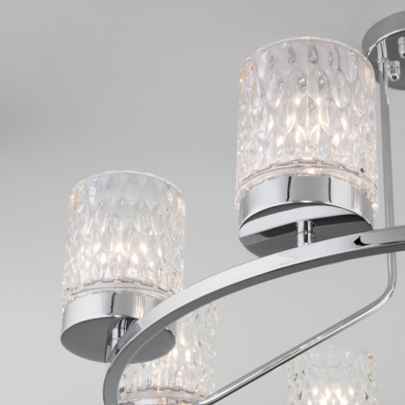 Люстры на штанге — Люстра на штанге Eurosvet 60127/8 хром купить в  Люстры на штанге — Люстра на штанге Eurosvet 60127/8 хром купить в