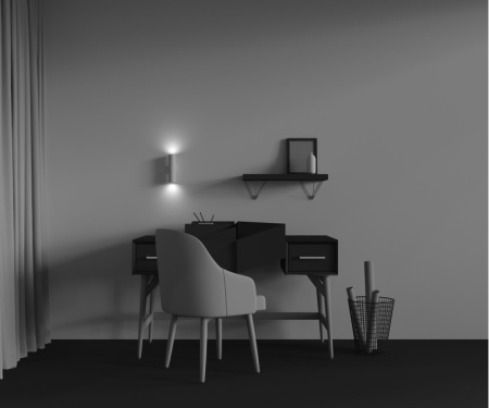 Настенные бра — Бра Maytoni Technical C080WL-02-GU10-W купить в 