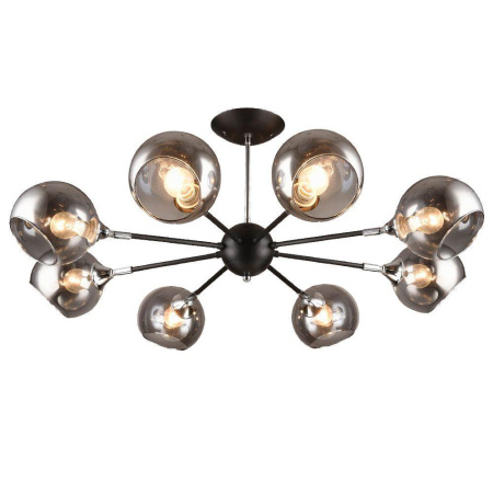 Люстры на штанге — Потолочная люстра Milosh Tendence 0538CL-8BK купить в  Люстры на штанге — Потолочная люстра Milosh Tendence 0538CL-8BK купить в