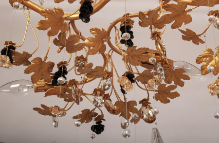 Потолочные люстры — Потолочная люстра Abrasax Irma PL.7502-10GO купить в 