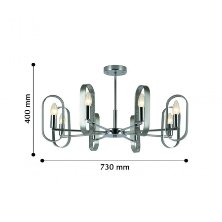 Люстры на штанге — Люстра на штанге F-Promo 2482-8P купить в 