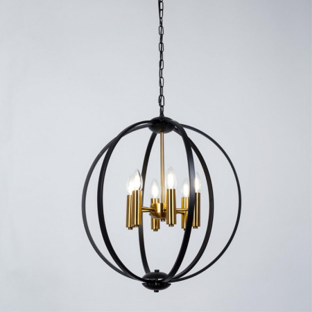 Люстры подвесные — Подвесная люстра ARTE Lamp A7013SP-6BK купить в  Люстры подвесные — Подвесная люстра ARTE Lamp A7013SP-6BK купить в