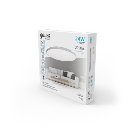 Накладные светильники — Накладной светильник Gauss 995440224 купить в 