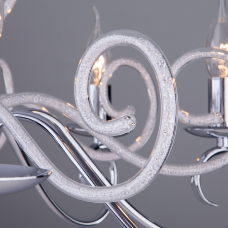 Люстры подвесные — Подвесная люстра Eurosvet 60090/8 хром купить в 