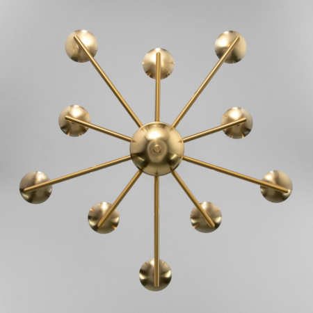 Люстры подвесные — Подвесная люстра Eurosvet 60150/10 латунь купить в 