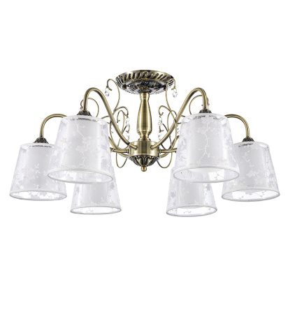 Потолочные люстры — 3559/6 бронза купить в 