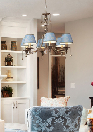 Люстры подвесные — Подвесная люстра Maytoni RC098-PL-06-R купить в 