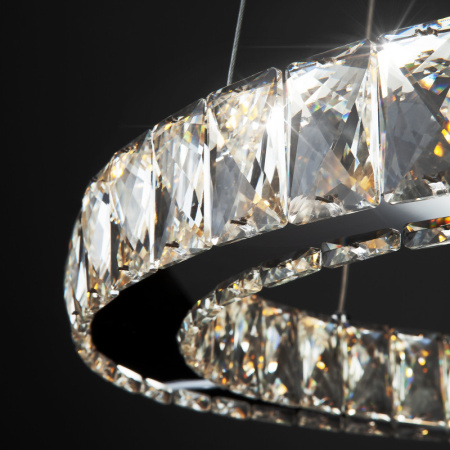 Люстры подвесные — Подвесная люстра Eurosvet 90023/1 хром купить в 