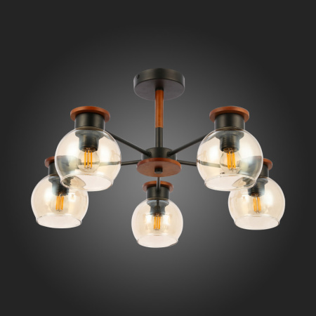 Люстры на штанге — Люстра на штанге Evoluce SLE108102-05 купить в 