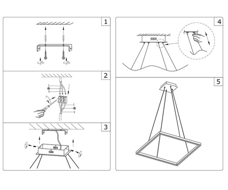 Подвесные светильники — Подвесной светильник Kink Light 08226,01(4000K) купить в 