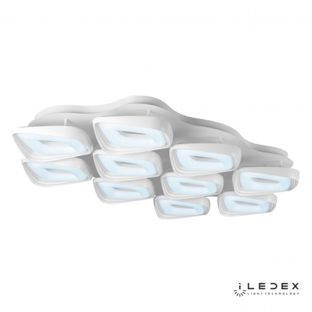 Свет для дома — Потолочная люстра iLedex Flying FS-012-X10 240W WH купить в  Свет для дома — Потолочная люстра iLedex Flying FS-012-X10 240W WH купить в