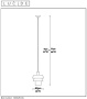 Подвесные светильники — Подвесной светильник LUCIDE 70481/01/31 купить в 