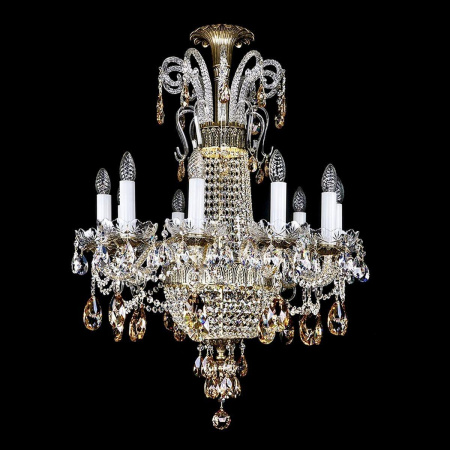 Люстры подвесные — Подвесная люстра Artglass Proserpina X. Brass Antique CE - 8003 купить в 