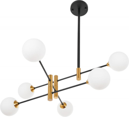 Люстры на штанге — Люстра на штанге MyFar MR1110-6C купить в 