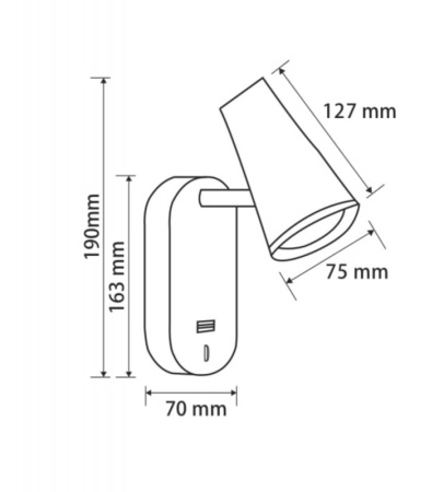 Споты — Спот Freya FR10002WL-L6W купить в 