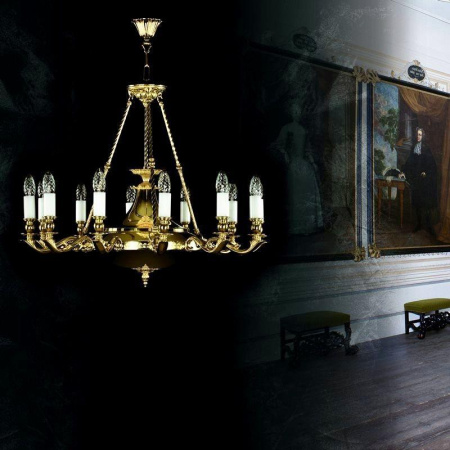 Люстры подвесные — Подвесная люстра Artglass Geraldina Polished купить в 